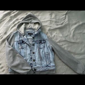 Forever 21 jean hoodie